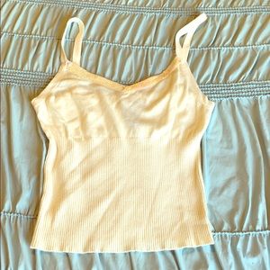 Sequined sweater tank